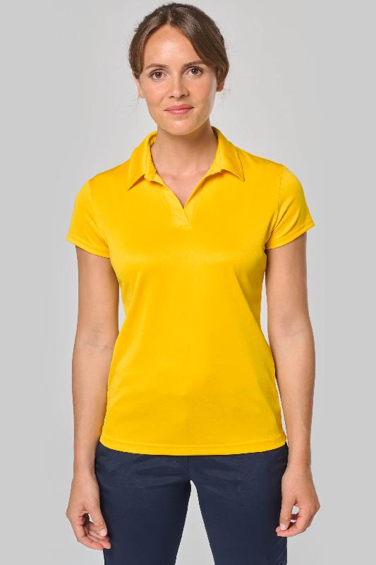 Polo sport manches courtes femme - Réf: PA483 - PROACT - 100% polyester, respirant_0