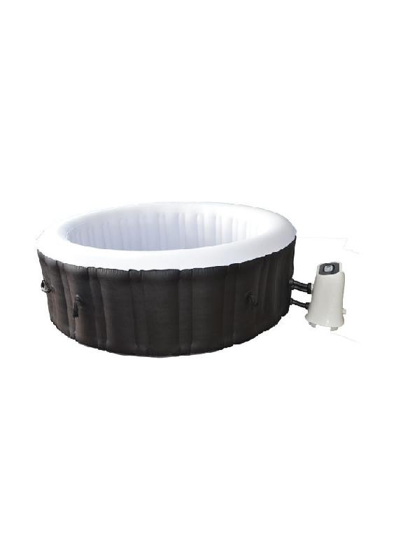 Spa gonflable rond HORA - 6 places - Ø 208 x H. 65 cm - 120 jets - Chauffage jusqu'à 41°C_0