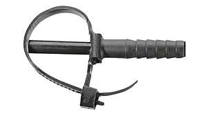 Spit T-Clip - Cheville pour câbles et gaines - Polyamide 6 spécial choc - Version noire anti-UV_0