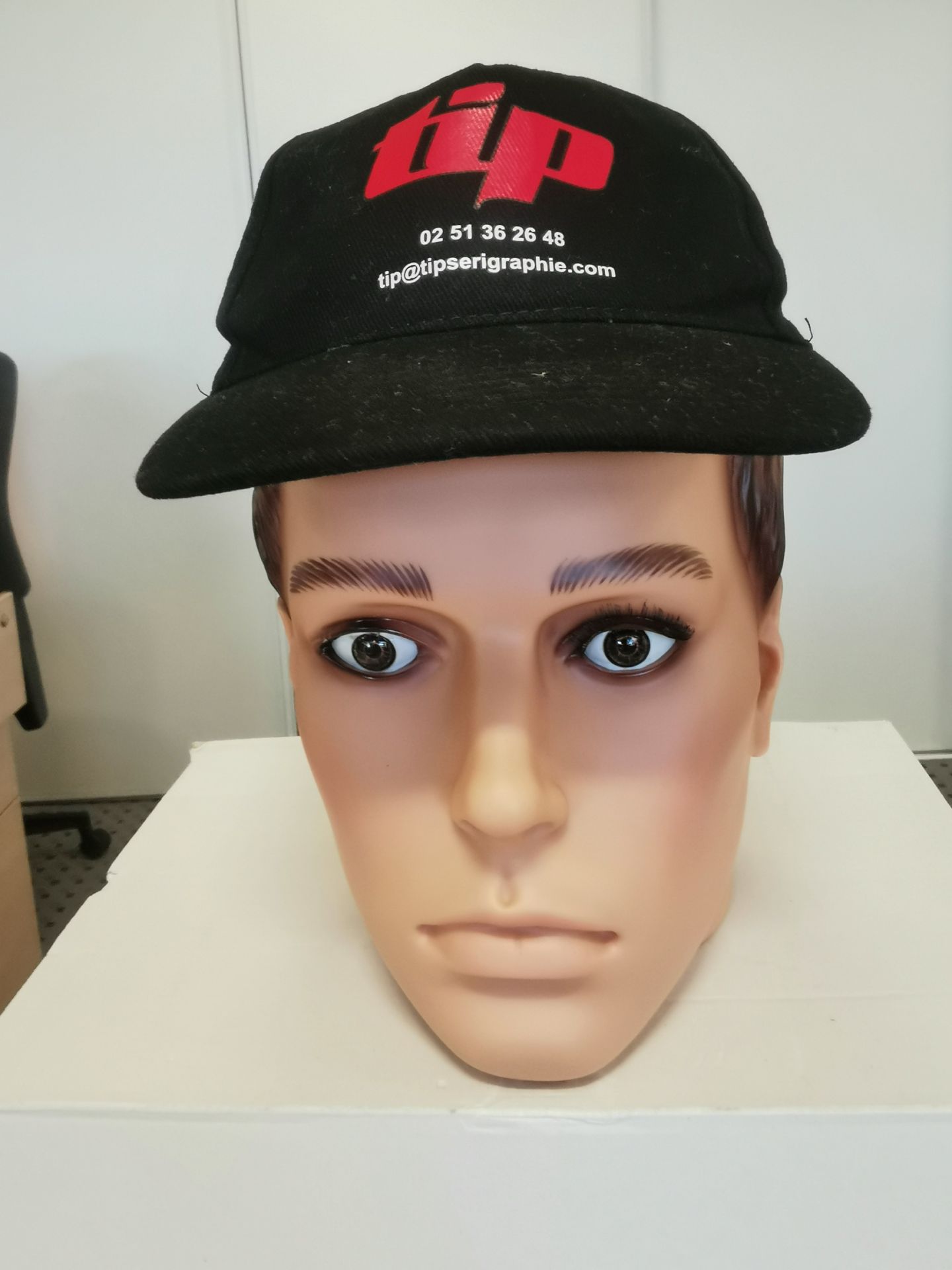 TIP Beyno - Casquette publicitaire - Marquage transfert - Impression sérigraphie textile_0