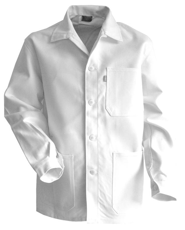 Veste de peintre rouleau coton sergé blanche t.1=xs - LMA LEBEURRE - 200244-t1 - 615202_0