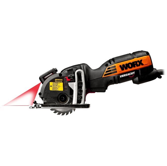 Wx420 - Scie circulaire portative compacte Worx - 400 W, poids 1.5 kg_0