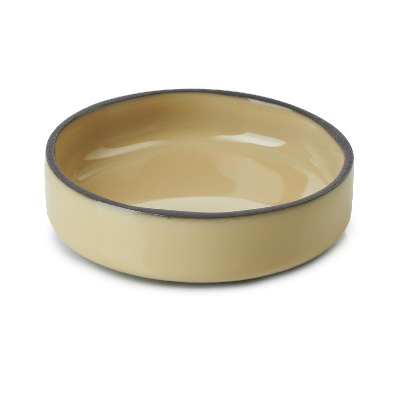 COUPELLE ROND BEIGE PORCELAINE Ø 7 CM CARACTERE REVOL