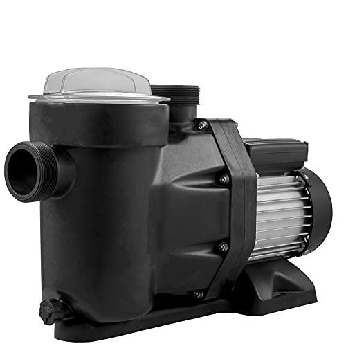 VEVOR - Pompe pour piscine 19200 L/h avec moteur en cuivre 1 HP, panier de filtration facile à nettoyer_0