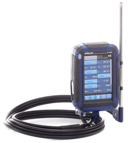 ANALYSEUR DE COMBUSTION - 3 CELLULES (CO, O2, NO) - TIRAGE, 2009-649, RENDEMENT.... -