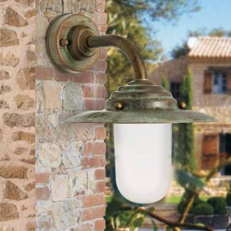 MORETTI LUCE APPLIQUE D\'EXTÉRIEUR ANTIQUE, 26 CM ANTIQUE-CUIVRE