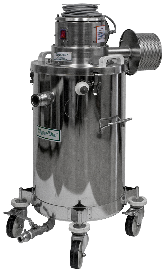 Aspirateur industriel - récupération des déchets nucléaires et matières biologiques - 2d-15 decom (4w) re ss hepa - filtre HEPA H14 inclus_0