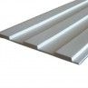 Bande de guidage - méthacrylate - dimensions : 210 x 1000 mm - aide à l'orientation PMR_0