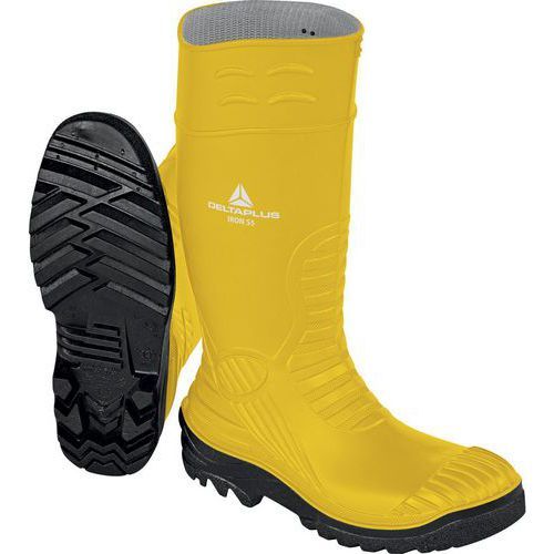 BOTTE PVC IRON S5 JAUNE 38 - IRONS5JA38 - DELTA PLUS