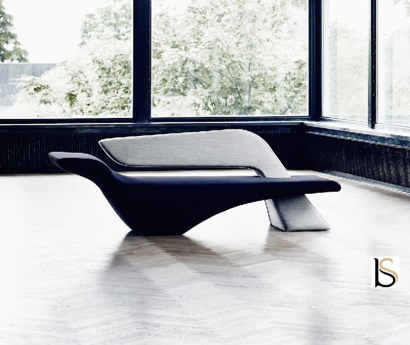 Canapé 2 places Pierce- Softline - Feld Gris 620_0