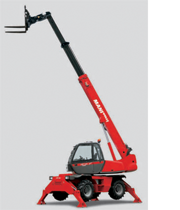 Chariot télescopique rotatif 16 mètres - Manitou - 3500kg - Déport 13,2m - Hauteur travail 15,82m_0