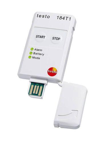 Clé USB enregistreur de température jetable - Testo 184 T1 - Durée d'utilisation 90 jours_0