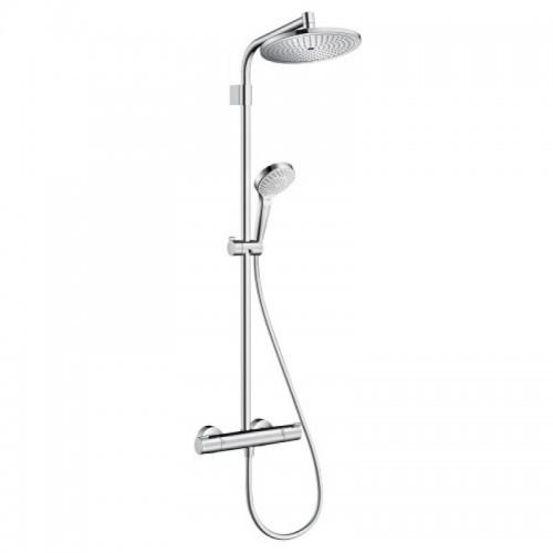 COLONNE DE DOUCHE - MITIGEUR THERMOSTATIQUE - SHOWERPIPE CROMETTA 160 HANSGROHE