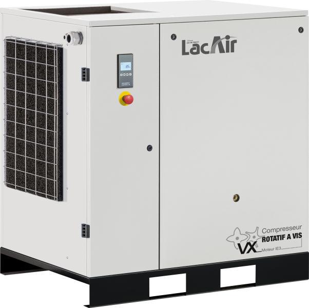 Compresseur à vis Lacair VX 30 - 400V - 185,35 m³/h - 10 bars - moteur IE3 IP55_0