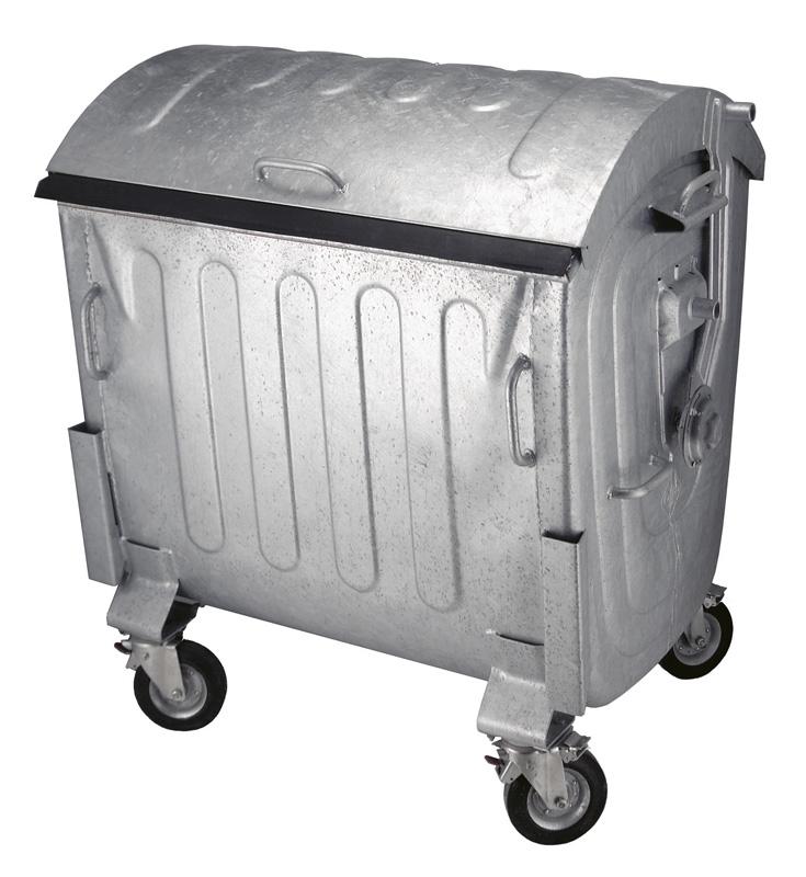 CONTENEUR EN ACIER GALVA 1100 L_0