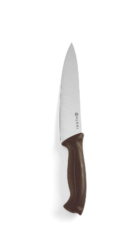 Couteau professionnel chef 180 mm marron - 842669_0