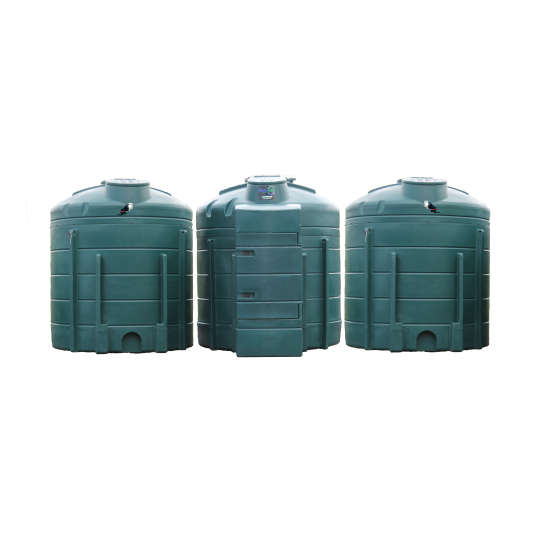 Cuve à fioul double paroi DISTRIFIOUL COMBO 15 000L avec pompe 100L/min - jauge ultrasonique et coffre PEHD_0