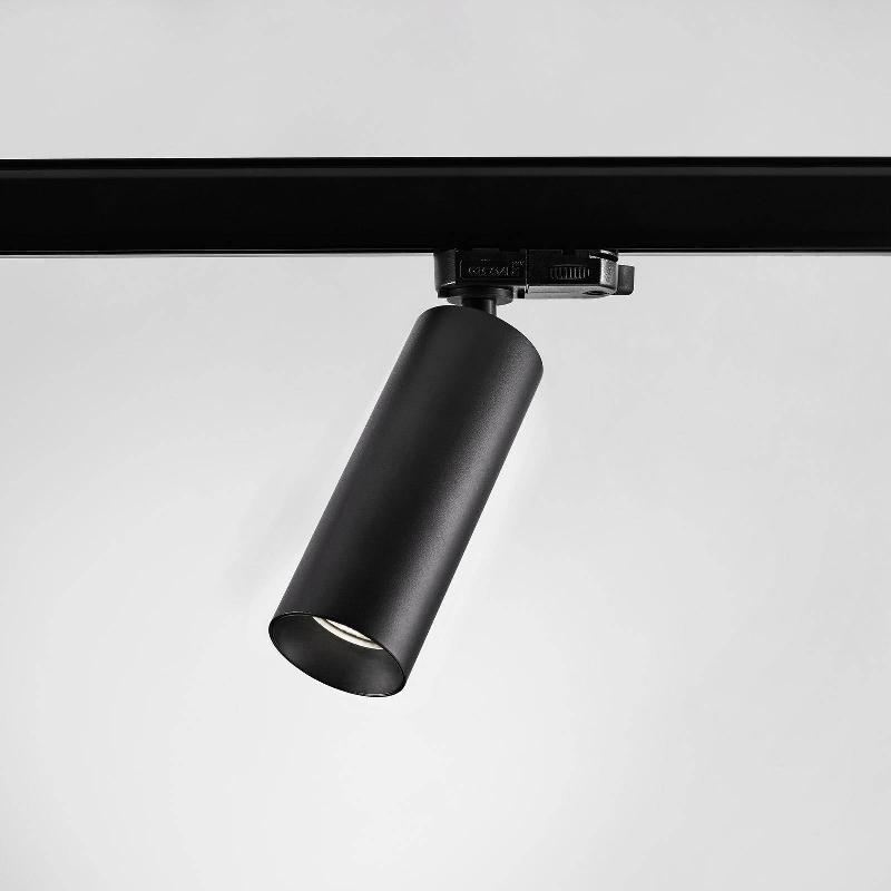 EGGER LICHT EGGER REED S SPOT SUR RAIL DIM-TO-WARM NOIR 50°