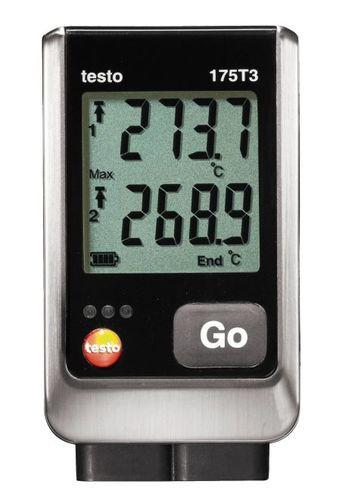 Enregistreur de température 2 voies externe - Thermocouples type K ou T - TES175T3 - Testo_0