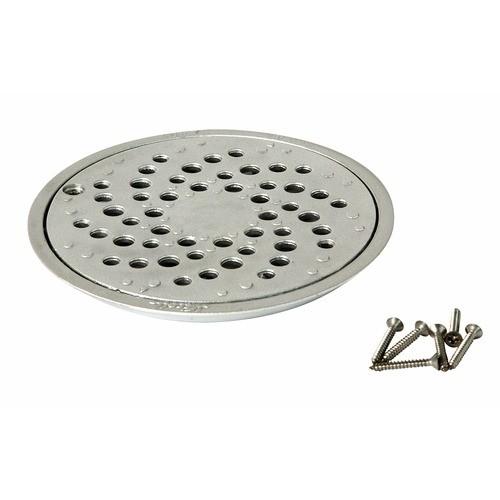 ENSEMBLE GRILLE ALUMINIUM ET BRIDE POUR SIPHON DE SOL DOCIA SYSTÈME - ESITARAL NICOLL