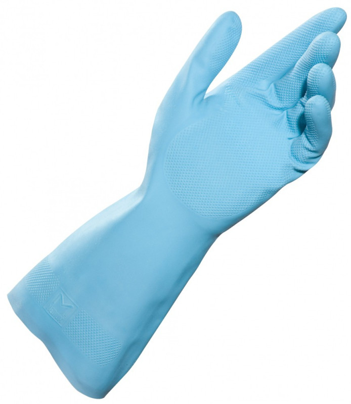 Gants de ménage VITAL117 MAPA bleus la paire_0