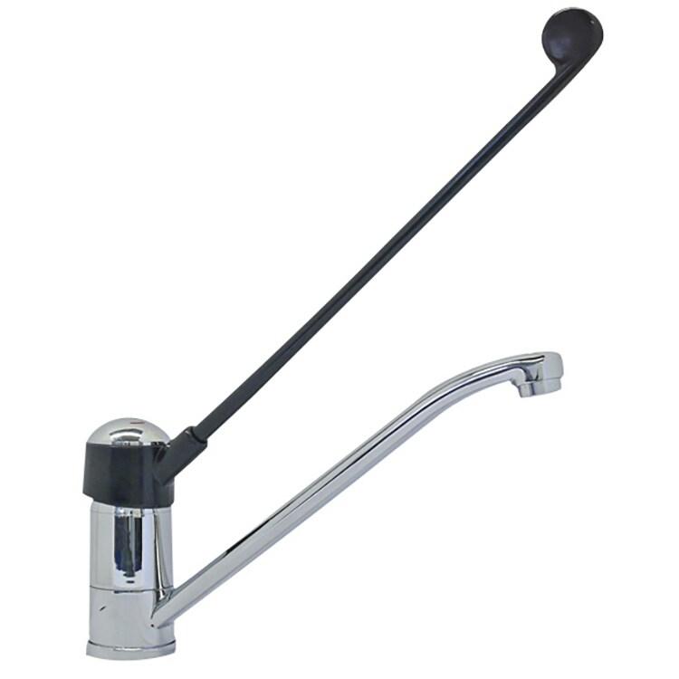 Gastro-Inox Mélangeur monobloc HP avec contrôle du coude en plastique, 300 mm - 402414_0