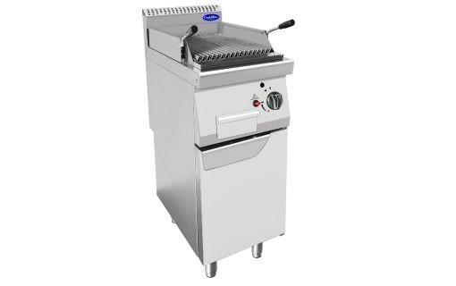 Grill gaz P700 avec poignées sur placard 1 brûleur L.400mm AT7G4CM-F Atosa_0