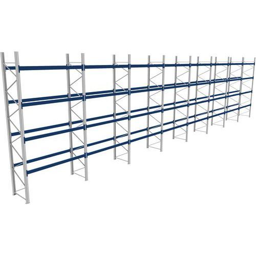 RACK 1 DÉPART + 7 SUIVANTS LXLXH 2700X22700X5500 600KG 4 NIV - BITO