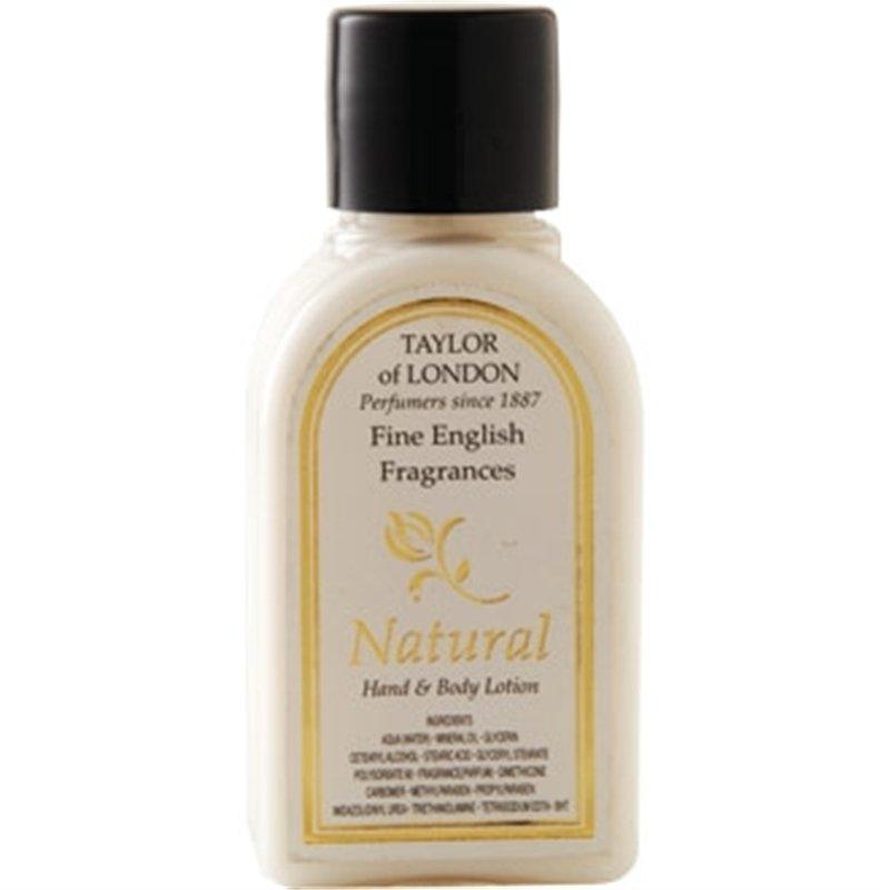 LAIT POUR LES MAINS ET LE CORPS TAYLOR OF LONDON « NATURAL » - 250 PIÈCES