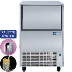 Machine a glaçons creux inox 55kg/24h réserve 30 kg condenseur a air gamme bistro line 593x557xh934 (+95/165) - MXP-65A/N_0