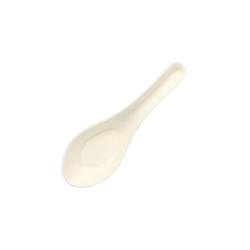 Papstar 500 Fingerfood - Cuillères en canne à sucre `pure` 14,5 cm `Asia` - blanc 4002911615355_0