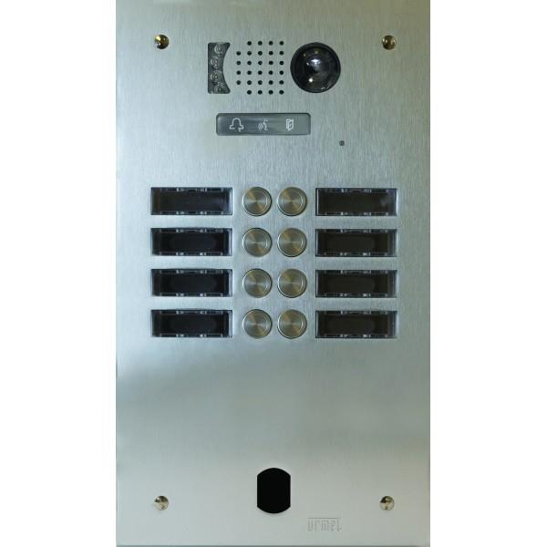 PLAQUE VIDEO ALU 2R 8 BP 2 VOICE - URMET V83/208