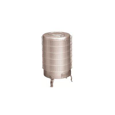 POÊLE À BOIS TURBO 14.5KW SORTIE HORIZONTALE ALUMINIUM - THECA - 6500014_0