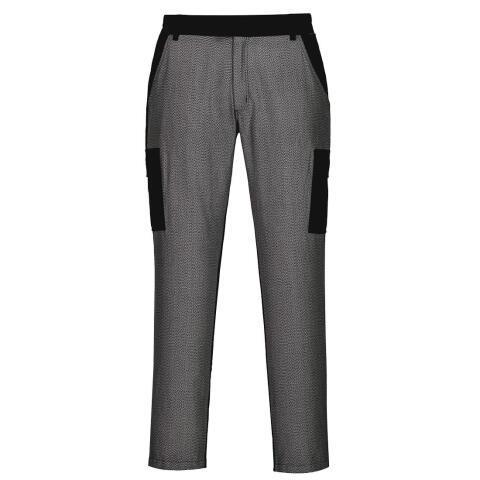 PORTWEST CR40 PANTALON COMBAT AVEC PARTIE FRONTALE RÉSISTANT AUX COUPURES NOIR - TAILLE L - STANDARD