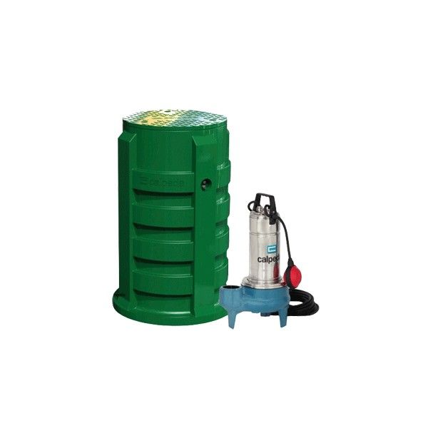Poste de relevage Calidom 900 - station pour eaux de pluie, drainage, eaux chargées, grises ou boueuses_0
