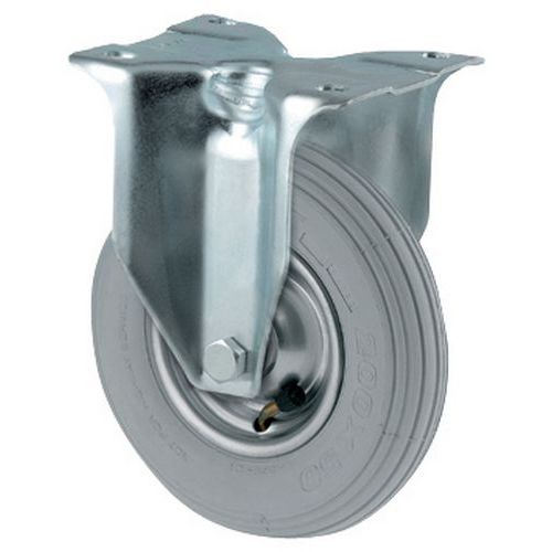 ROULETTE FIXE PNEUMATIQUE H HT:240 MM FORCE:75 KG - TENTE