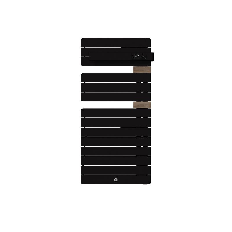 Sèche-serviettes connecté Allure 4 1500W Carbone/Chêne Mat à droite - Thermor - 483333_0