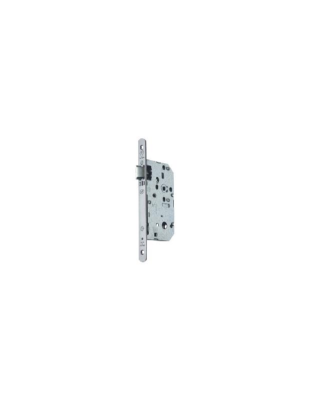 SERRURE À LARDER D452 BEC DE CANE AXE 50MM BOUT ROND INOX SANS GÂCHE - VACHETTE -22691000
