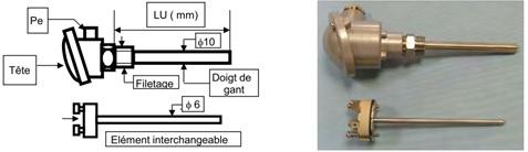 Sonde de résistivité HRT - usage intensif - mesure de température jusqu'à 450°C_0