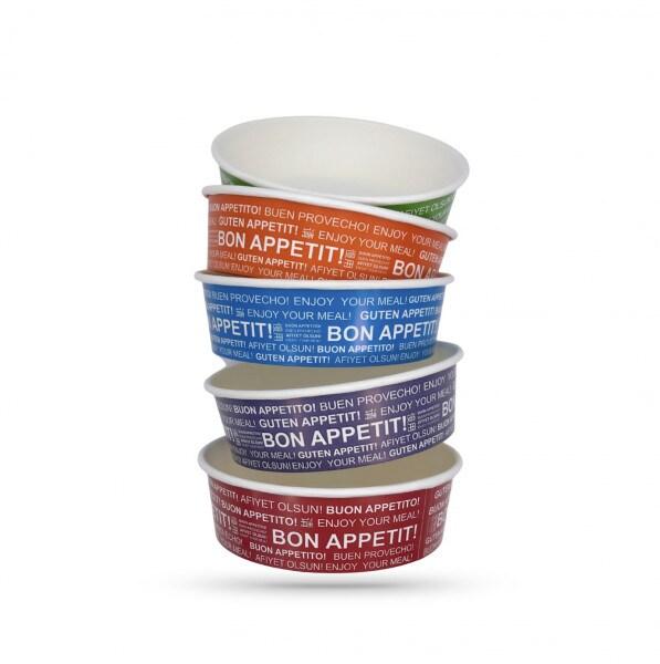 Sophissac Bol salade Gamme Kraft Coloré Modèle Maxim 1300 ML Ø18.5XØ15.8X H6.8 CM (50 U) - C4F715DJ_0