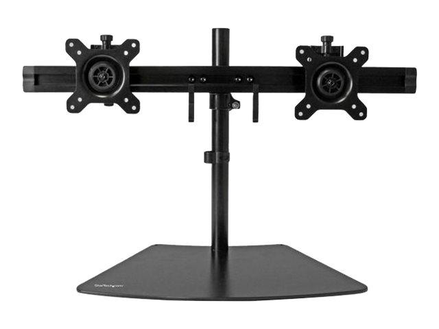 STARTECH.COM SUPPORT DE BUREAU POUR 2 ÉCRANS AVEC BASE À FABILE ENCOMBREMENT - FIXATION DOUBLE MONITEUR (ARMBARDUO) - PIED - POUR ÉCRAN LCD (BRAS RÉGLABLE)