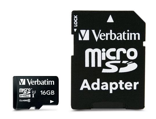 Verbatim Premium mémoire flash 16 Go MicroSDHC Classe 10_0