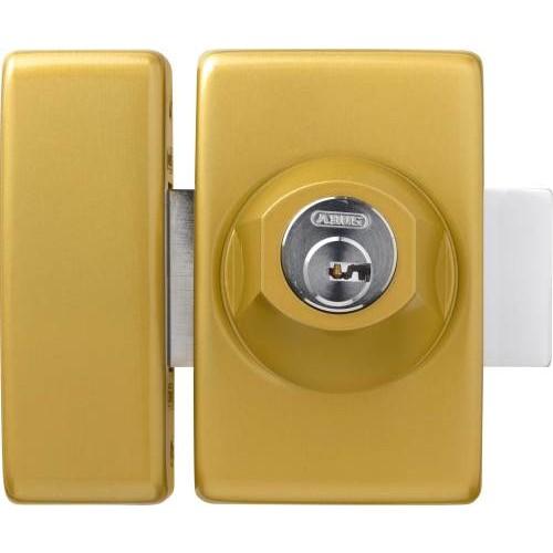 VERROU DE PORTE - BOUTON / CYLINDRE - AVEC CALES - 45 MM - STYL'D6 ABUS
