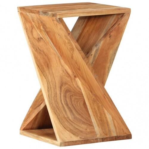 VidaXL Table d'appoint 35x35x55 cm Bois massif d'acacia Modèle Atlas Minimal - 337996XL_0