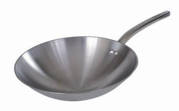 WOK INOX 36 CM INDUCTION SPÉCIAL WOK