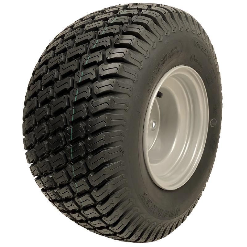 18x8.50-8 4ply Multi turf grass tyre on four stud rim, 4 - lawn mower 100mm pcd_0
