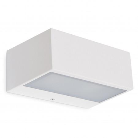 Applique murale iona R7s 60W - aluminium blanc - éclairage up&down - IP44_0