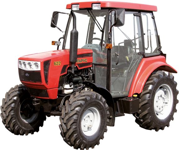 Tracteur agricole Belarus 622 - MTZ Belarus - puissance 46 kW (62,5 CV) - moteur Diesel Lombardini LDW 2204T_0