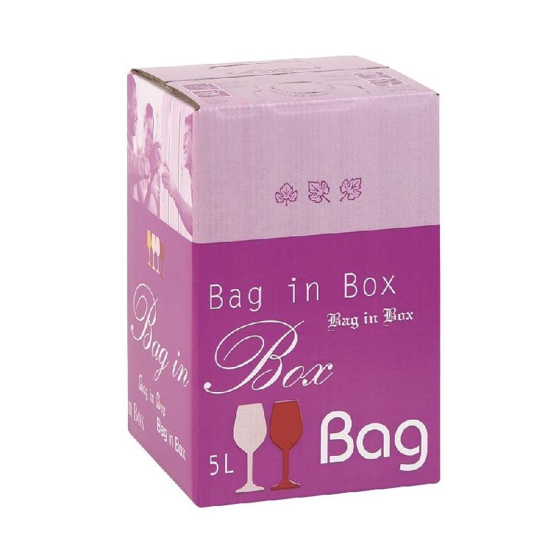 Carton décor Convivialité violet 5 Litres - Réf : CAR46CA084_0