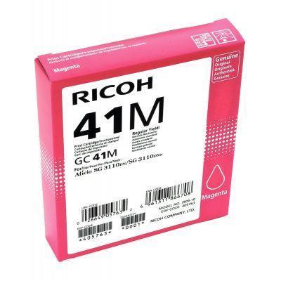 Cartouche jet d'encre gel Ricoh GC-41M magenta - Référence 405763 - Fabricant Ricoh_0